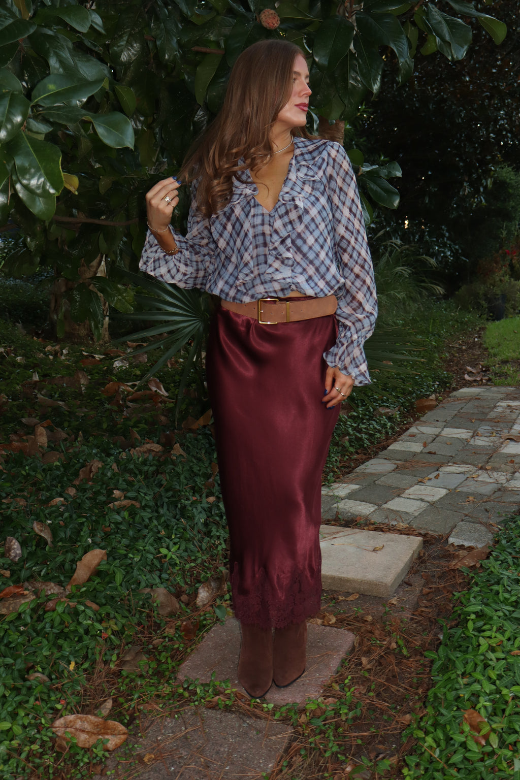 The Red Red Wine Skirt