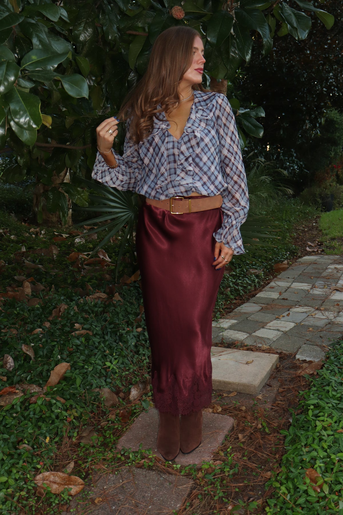 The Red Red Wine Skirt